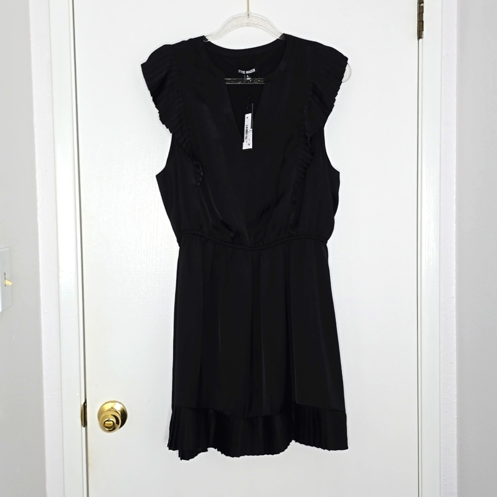 Steve madden Verona black dress new - Picture 2 of 7